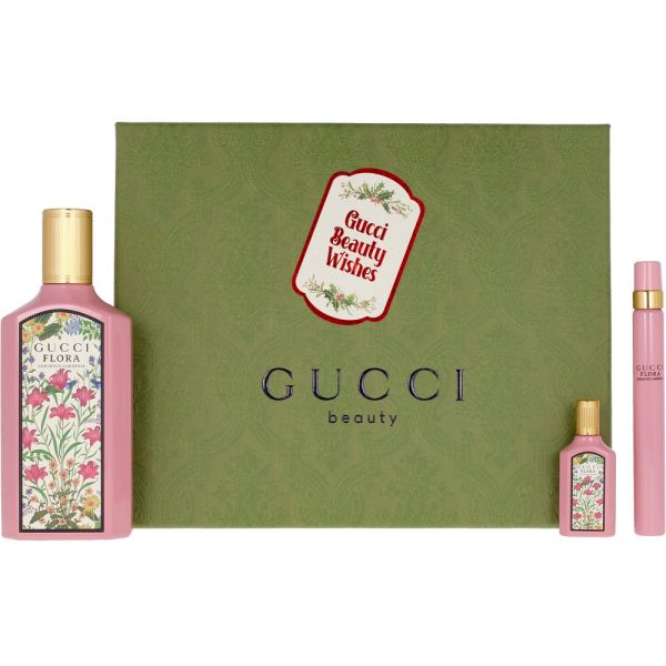 GUCCI FLORA LINDO GARDENIA LOTE 3 unid.