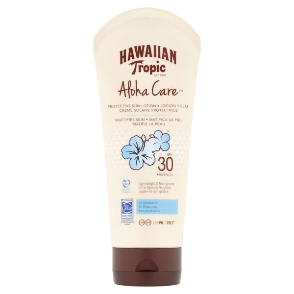 HAWAIIAN TROPIC ALOHA CARE BODY loção solar SPF30 180 ml