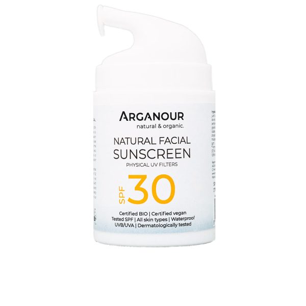 ARGANOUR NATURAL&ORGANIC protetor solar facial SPF30