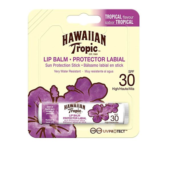 HAWAIIAN TROPIC LIP BALM stick proteção solar SPF30 4 gr