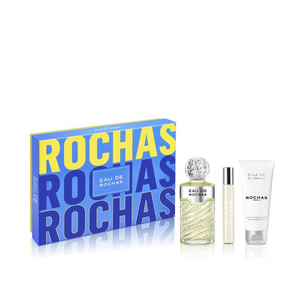 EAU DE ROCHAS ESTOJO 3 unid.