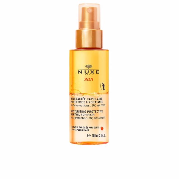 NUXE SUN huile lactée capillaire protectrice hydratante 100