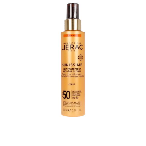 LIERAC SUNISSIME leite protetor SPF50 150 ml