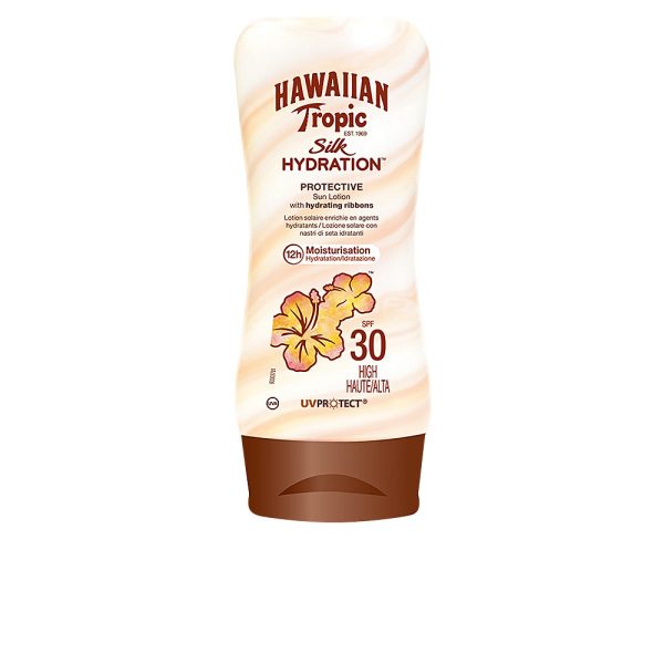 HAWAIIAN TROPIC SILK loção solar SPF30 180 ml