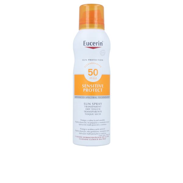 EUCERIN SENSITIVE PROTECT spray transparente toque seco SPF50