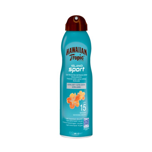 HAWAIIAN TROPIC ISLAND SPORT ultra-light SPF15