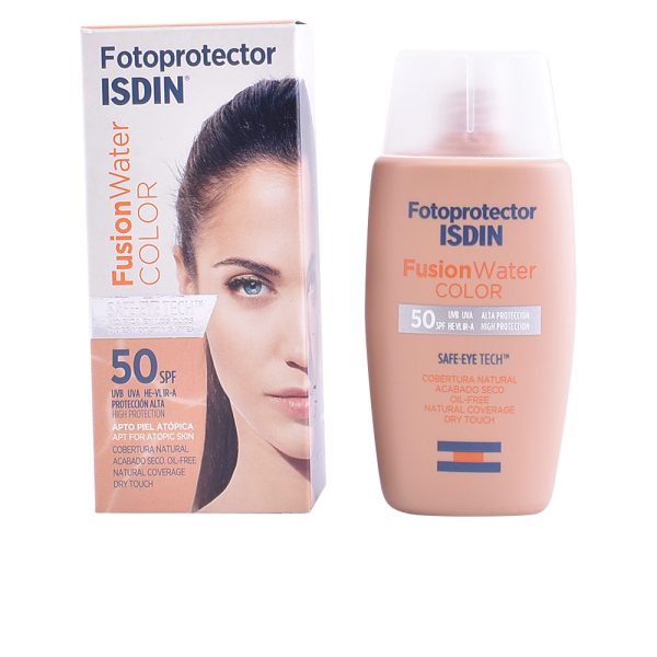 ISDIN FOTOPROTECTOR água de fusão cor SPF50 50 ml