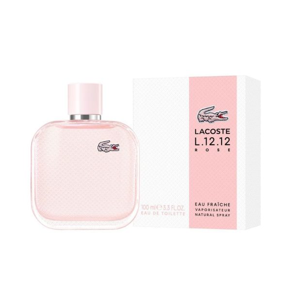 LACOSTE L.12.12 ROSE EAU FRAICHE edt vapo 100 ml