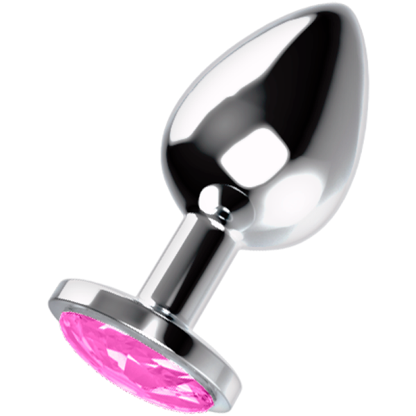 OHMAMA - PLUG ANAL CON CRISTAL ROSA