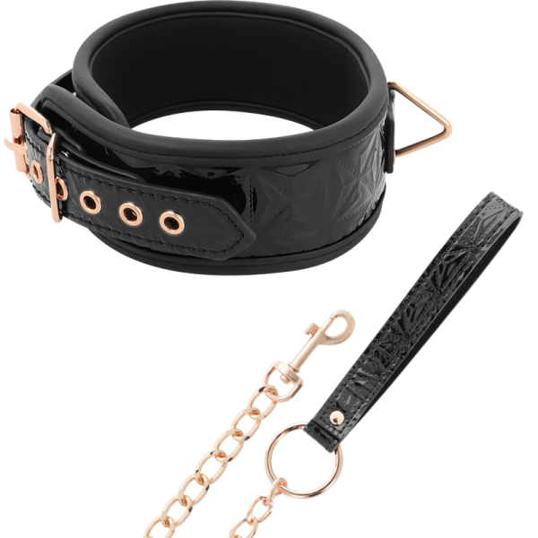 BEGME - COLLAR DE PIEL VEGANA PREMIUM BLACK EDITION