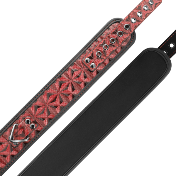 BEGME - COLLAR DE PIEL VEGANA PREMIUM RED EDITION - Imagen 4