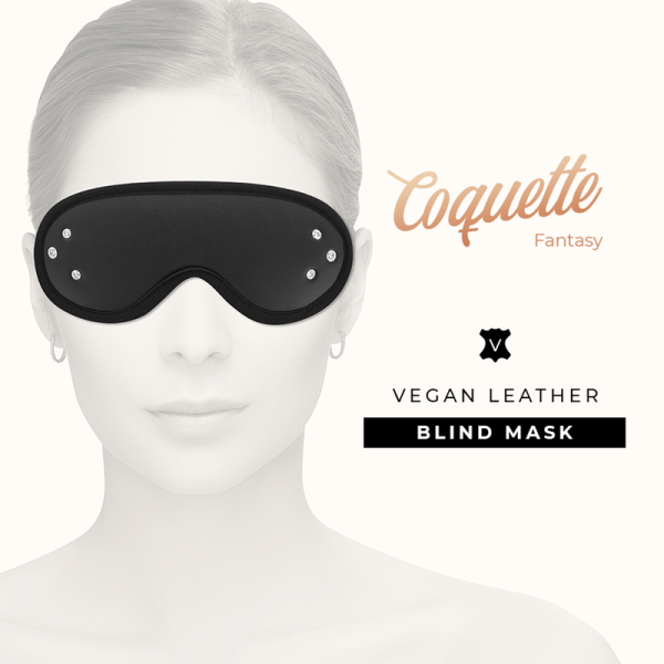 COQUETTE CHIC DESIRE - MASCARILLA FANTASÍA DE PIEL VEGANA CON FORRO DE NEOPRENO - Imagen 5