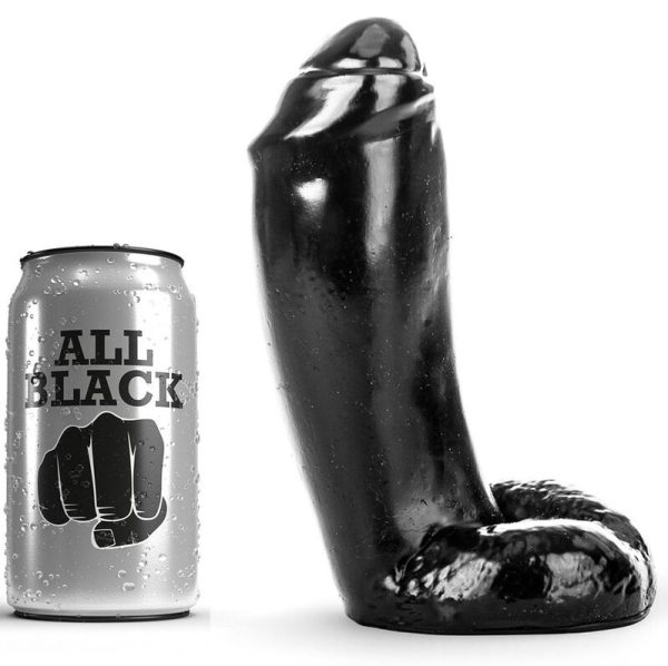 TODO NEGRO - DILDO REALISTA 18 CM