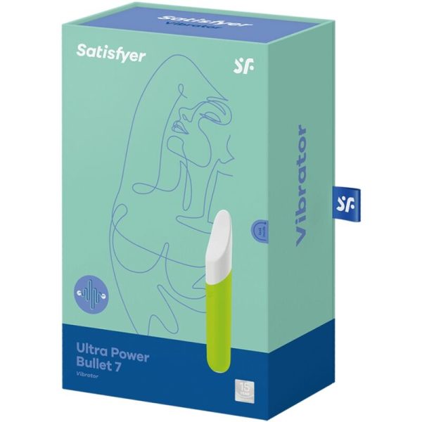 SATISFYER ULTRA POWER BULLET 7 - VERDE - Imagen 3