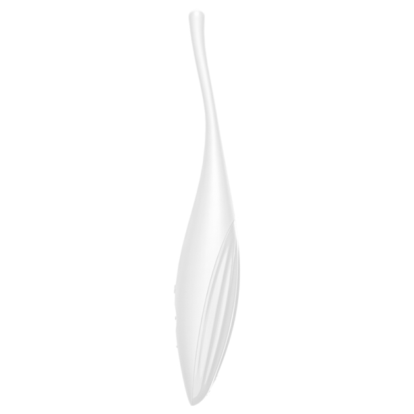 SATISFYER TWIRLING CLIT TIP ESTIMULADO JOY - BLANCO - Imagen 2