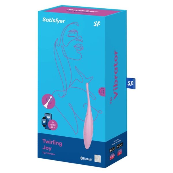 ESTIMULANTE DE LA PUNTA DEL CLIT SATISFYER TWIRLING JOY - ROSA - Imagen 4