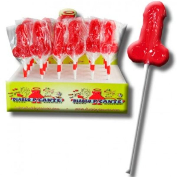 DIABLO SPICY - PENE DE GUMMY LOLLIPOP - Imagen 2