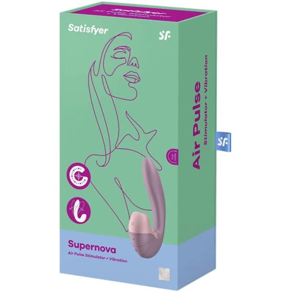 ESTIMULADOR Y VIBRACIÓN SATISFYER SUNRAY - ROSA - Imagen 3