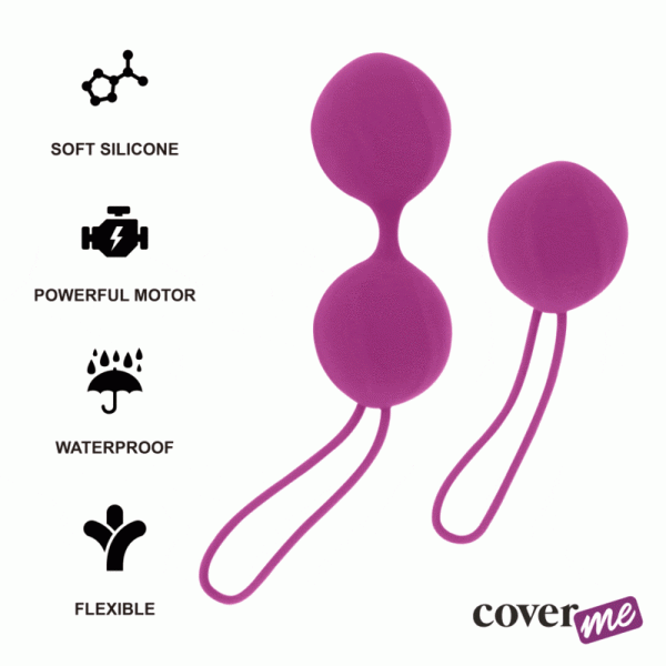 COVERME - ENTRENADOR PÉLVICO KEGEL LILA