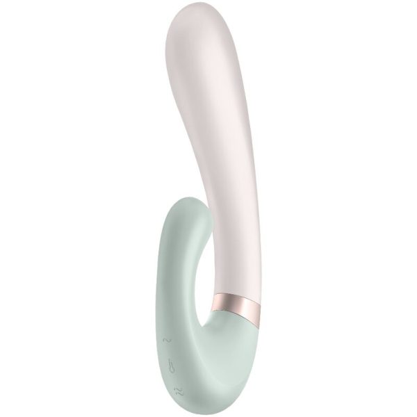 APP VIBRADOR SATISFYER HEAT WAVE - BLANCO