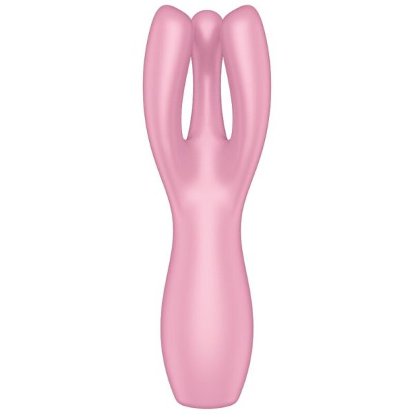 VIBRADOR SATISFYER THREESOME 3 - ROSA - Imagen 3