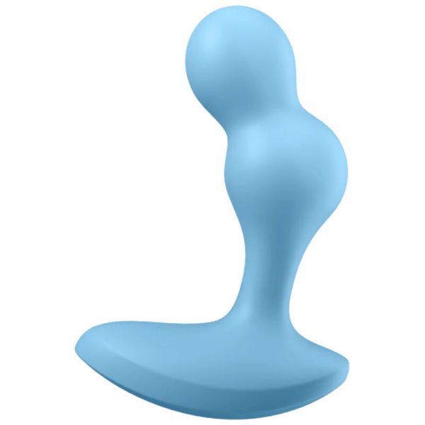 APP PLUG VIBRADOR SATISFYER DEEP DIVER - AZUL - Imagen 2