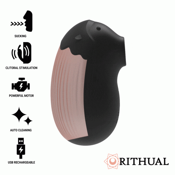 RITHUAL- SHUSHU 2.O NEW GENERATION CLITORIAL AZABACHE NEGRO TALLA 1