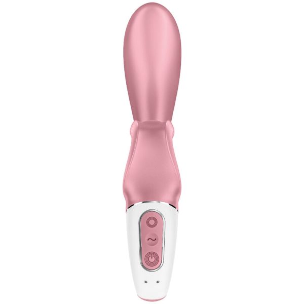 APP VIBRADOR SATISFYER HUG ME CONEJO - ROSA - Imagen 3