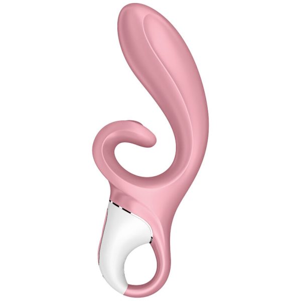 APP VIBRADOR SATISFYER HUG ME CONEJO - ROSA - Imagen 2