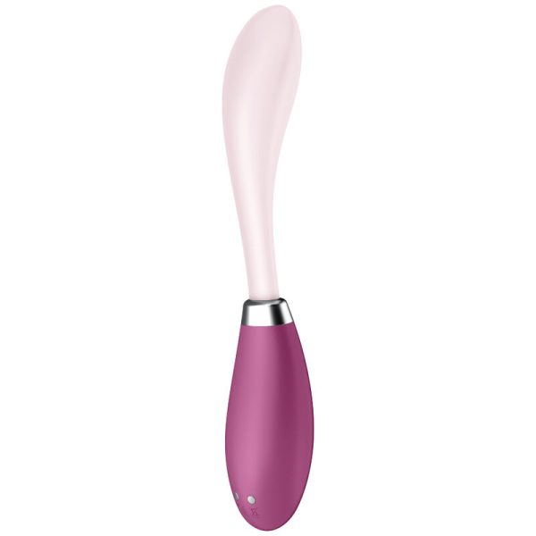 SATISFYER G-SPOT FLEX 3 MULTI VIBRADOR - ROJO - Imagen 3