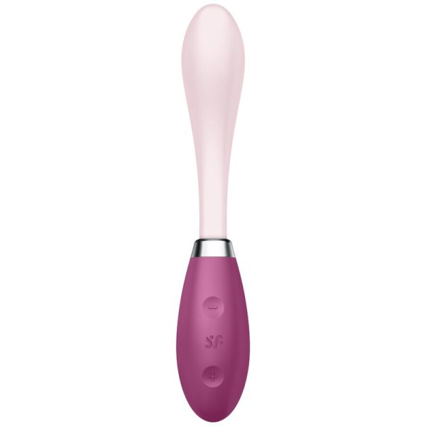 SATISFYER G-SPOT FLEX 3 MULTI VIBRADOR - ROJO - Imagen 2