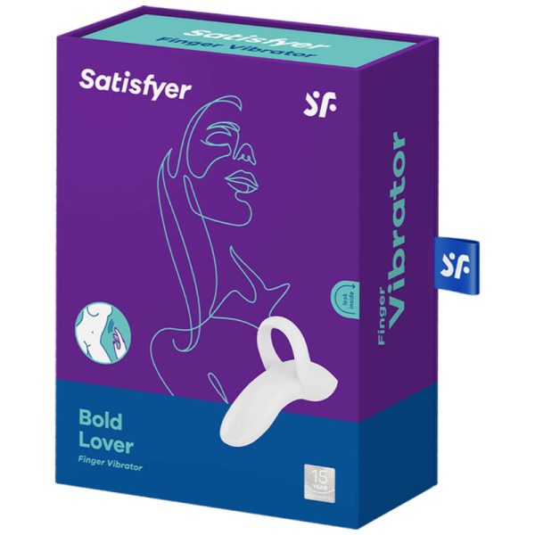 VIBRADOR DEDO SATISFYER BOLD LOVER - BLANCO - Imagen 4