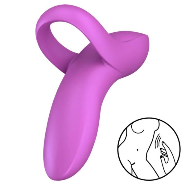 VIBRADOR DEDO SATISFYER BOLD LOVER - ROSA