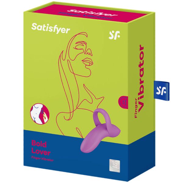 VIBRADOR DEDO SATISFYER BOLD LOVER - ROSA - Imagen 4