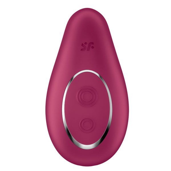 VIBRADOR DE PIE SATISFYER DIPPING DELIGHT ROJO - Imagen 2