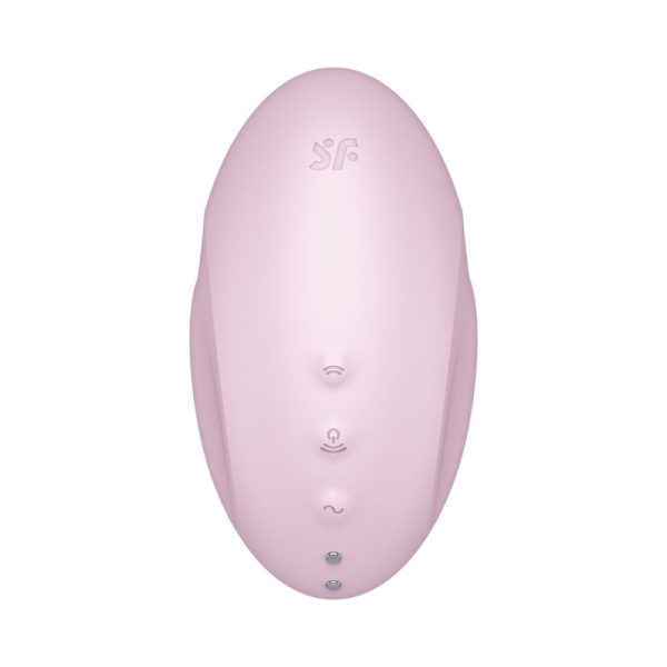 ESTIMULADOR Y VIBRADOR DE PULSO DE AIRE SATISFYER VULVA LOVER 3 - ROSA - Imagen 3