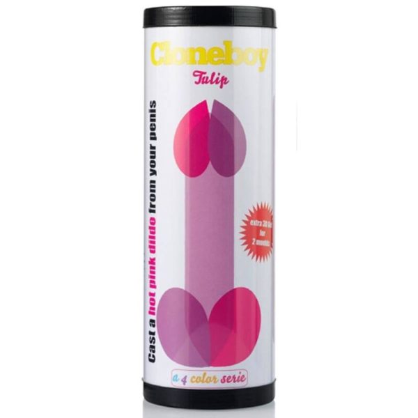 CLONEBOY - DILDO TULIPÁN ROSA INTENSO - Imagen 2