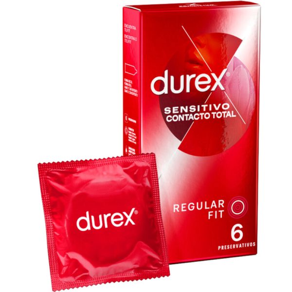 DUREX - CONTACTO SENSIBLE TOTAL 6 UNIDADES