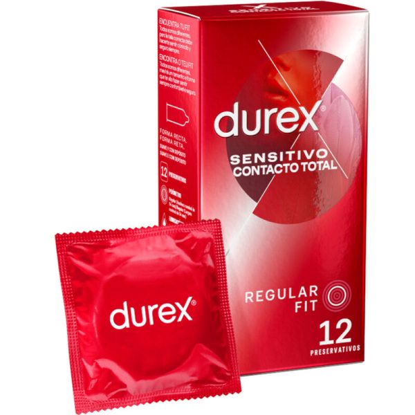 DUREX - CONTACTO SENSIBLE TOTAL 12 UNIDADES