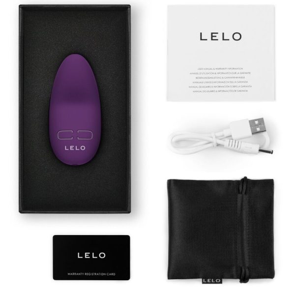 MASAJEADOR PERSONAL LELO LILY 3 - CIRUELA OSCURO - Imagen 3