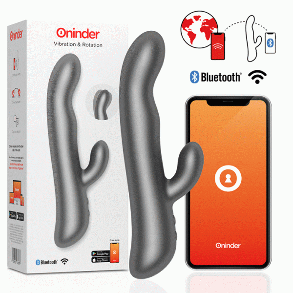 ONINDER - OSLO VIBRACIÓN Y ROTACIÓN NEGRO - APP GRATUITA NEGRO TALLA 1