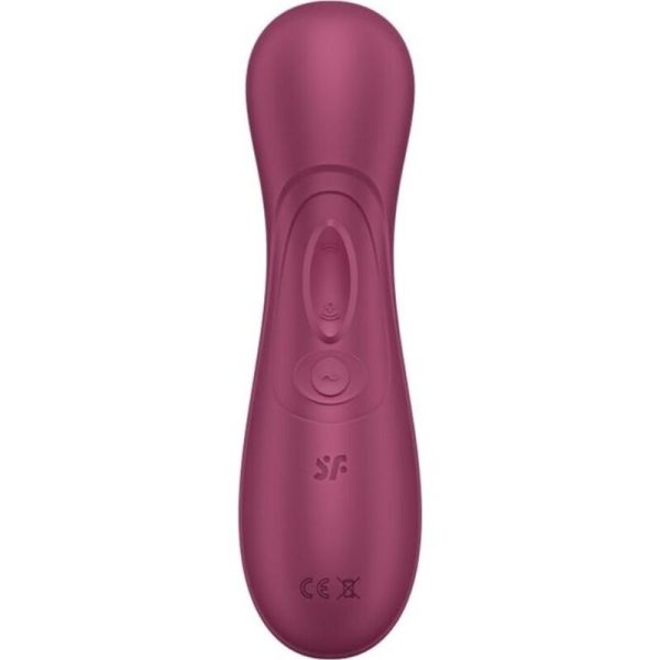 SATISFYER PRO 2 GENERACIÓN 3 TECNOLOGÍA AIRE LIQUIDO - VINO TINTO GRANADO TALLA 1