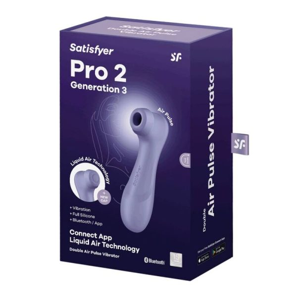 SATISFYER PRO 2 GENERACIÓN 3 - BLUETOOTH LILA Y APP - Imagen 7