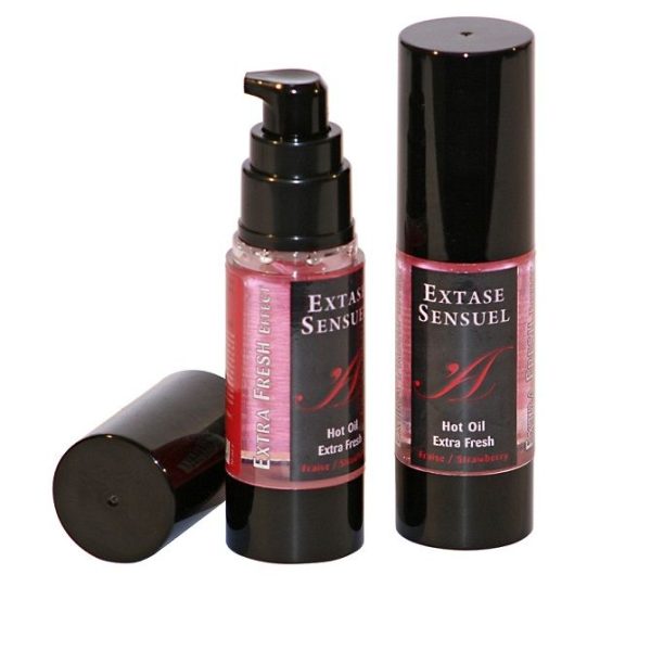 EXTASE SENSUEL ACEITE CALIENTE FRESA EXTRA FRESCA