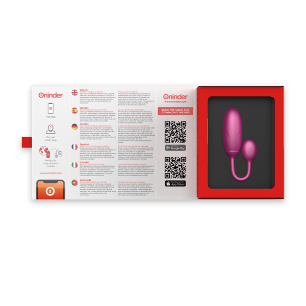 ONINDER - HUEVO VIBRADOR DENVER 7 X 2,7 CM APP GRATUITA - Imagen 8