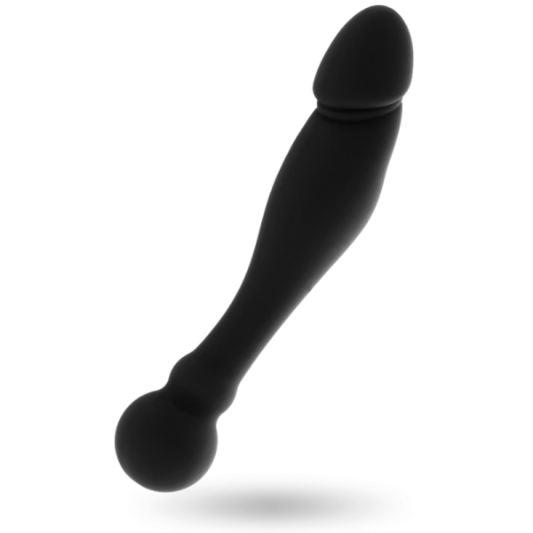 BLACK&SILVER - DILDO ESTIMULADOR PUNTO G KARL 18 CM - Imagen 2