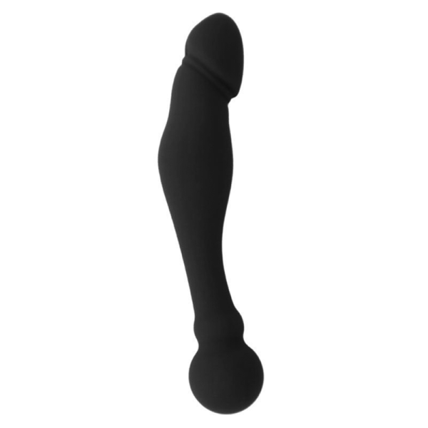 BLACK&SILVER - DILDO ESTIMULADOR PUNTO G KARL 18 CM - Imagen 3