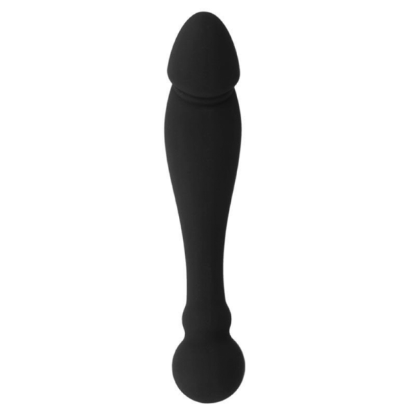 BLACK&SILVER - DILDO ESTIMULADOR PUNTO G KARL 18 CM - Imagen 4