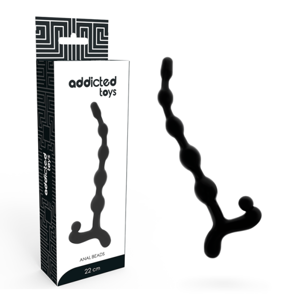 ADDICTED TOYS BOLAS ANALES 22 CM NEGRO