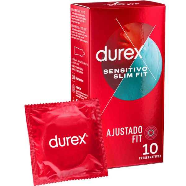 DUREX - SLIM FIT SENSIBLE 10 UNIDADES